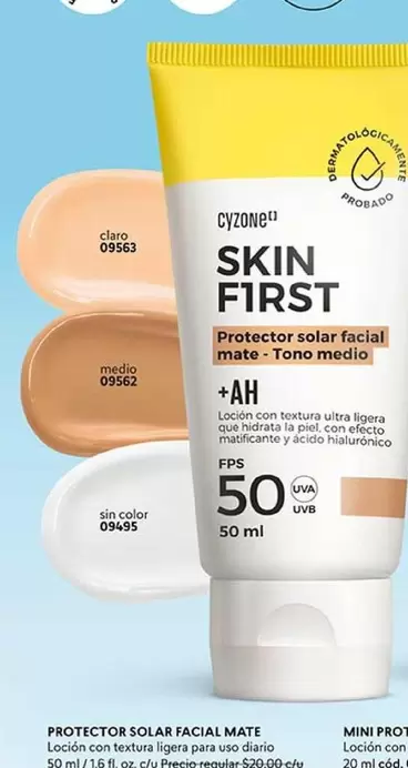 mate - PROTECTOR SOLAR FACIAL MATE