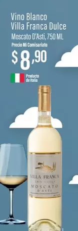 Vino Blanco Moscato D'Asti