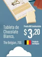 Tableta de Chocolate Blanco