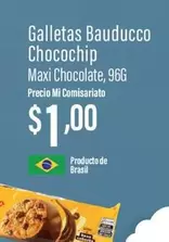 Brasil - Galletas Chocochip Maxi Chocolate