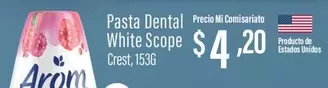 Pasta Dental White Scope