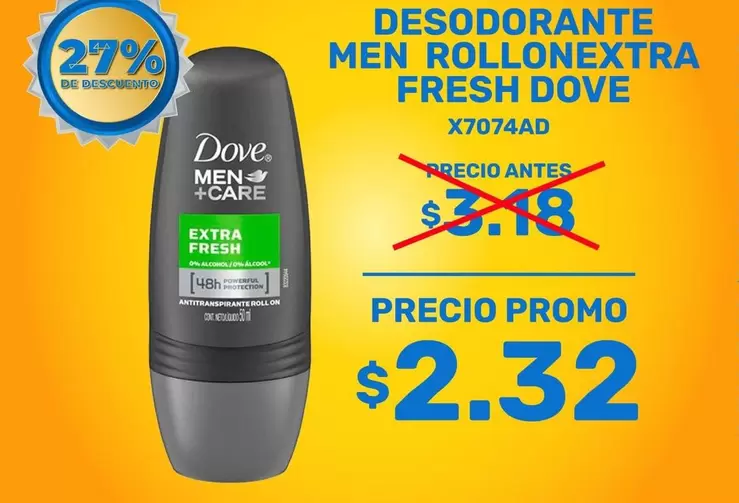 MEN ROLLONEXTRA FRESH