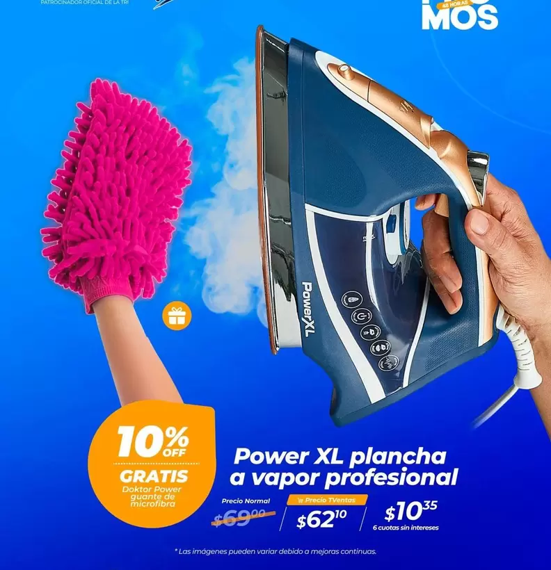Imágenes - Power XL plancha a vapor profesional