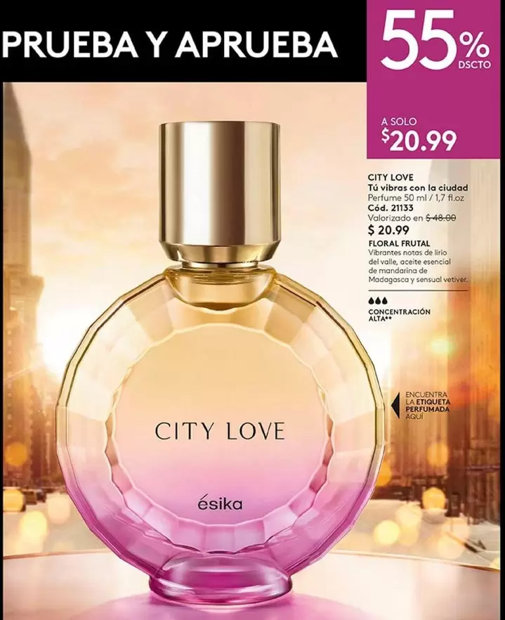 Love - CITY LOVE Perfume 50 ml / 1.7 fl.oz.