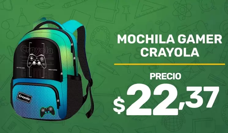 MOCHILA GAMER