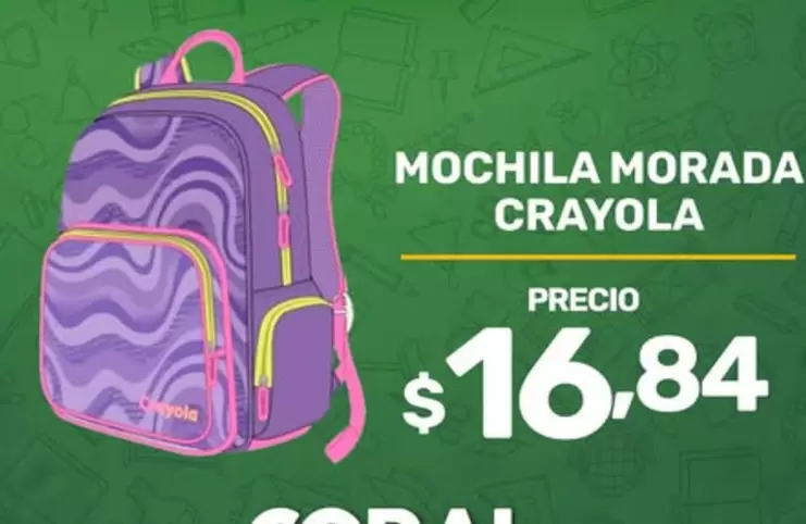 Mochila Morada
