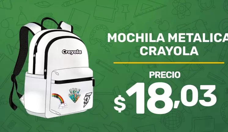 Mochila Metalica