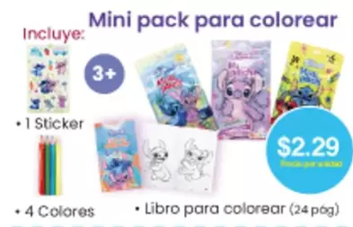 Mini pack para colorear