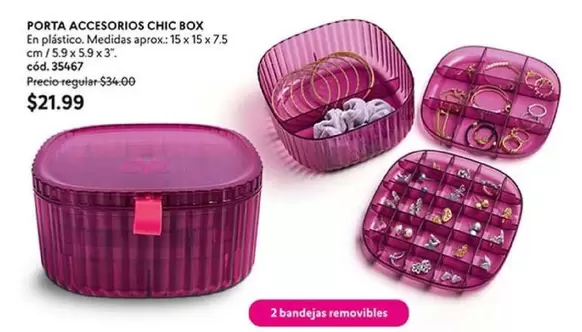 Porta - PORTA ACCESORIOS CHIC BOX