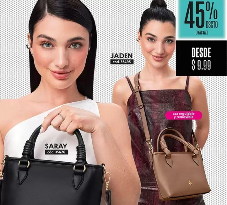 SARAY cód. 35676, JADEN cód. 35695