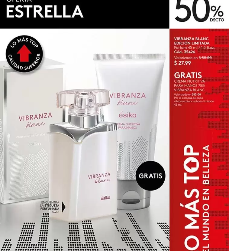 Estrella - VIBRANZA BLANC EDICIÓN LIMITADA