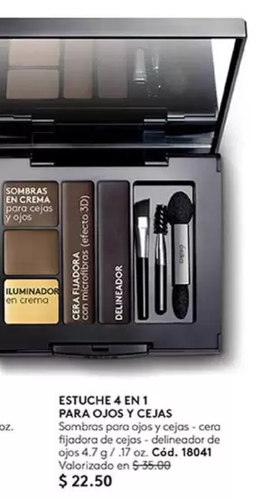 ESTUCHE 4 EN 1 PARA OJOS Y CEJAS