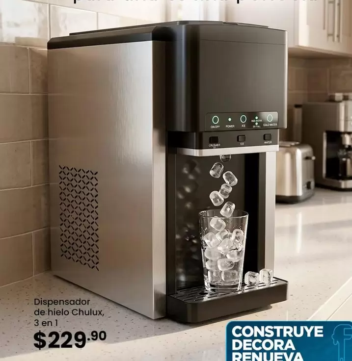 Dispensador de hielo