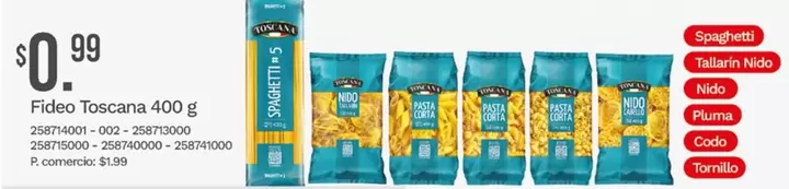 Nido - Fideo Toscana 400 g