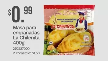 Masa para empanadas 400g 270227000