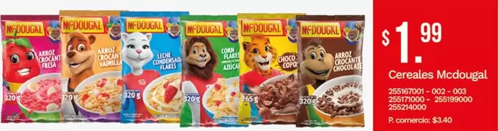 Cereales McDougal