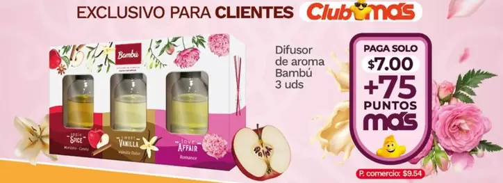 Apple - Difusor de aroma Bambú