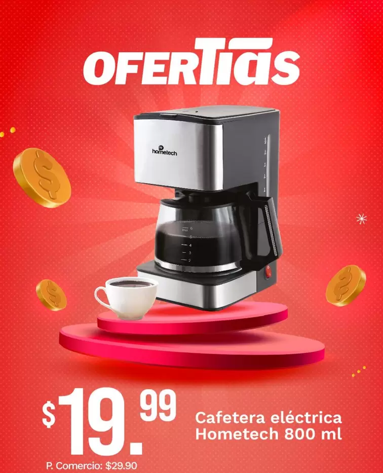 Cafetera eléctrica 800 ml