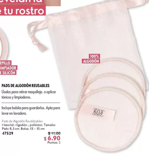 Pads de Algodón Reusables