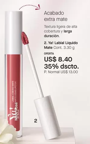 mate - Labial Líquido Mate