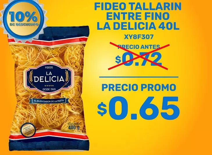 FIDEO TALLARIN ENTRE FINO XY8F307