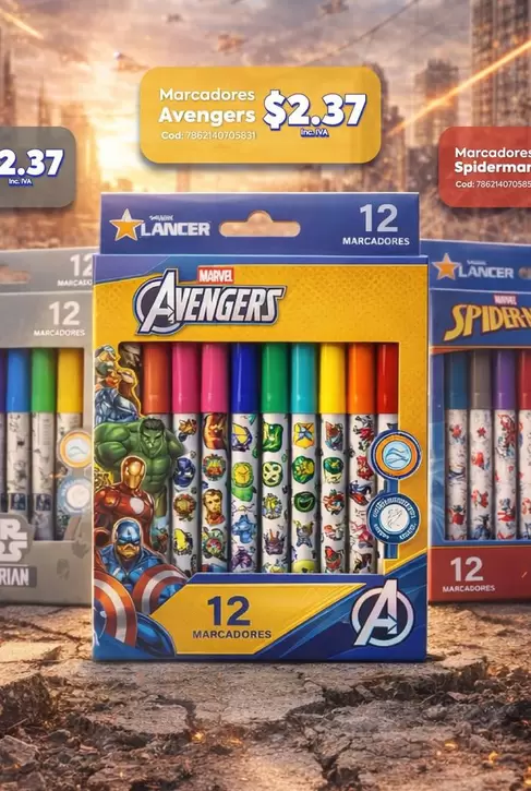 Avengers - Marcadores