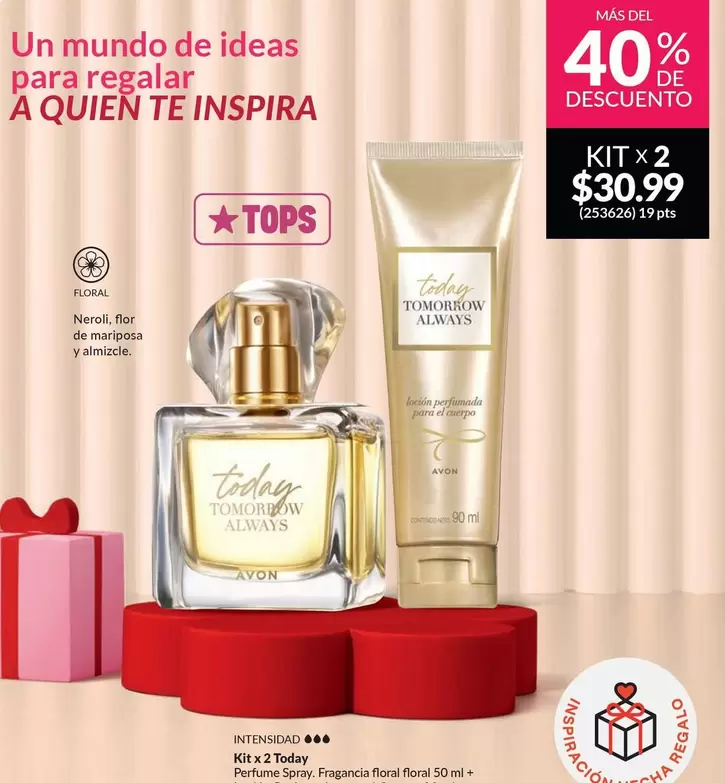 Avon - Kit x 2 Today Perfume Spray