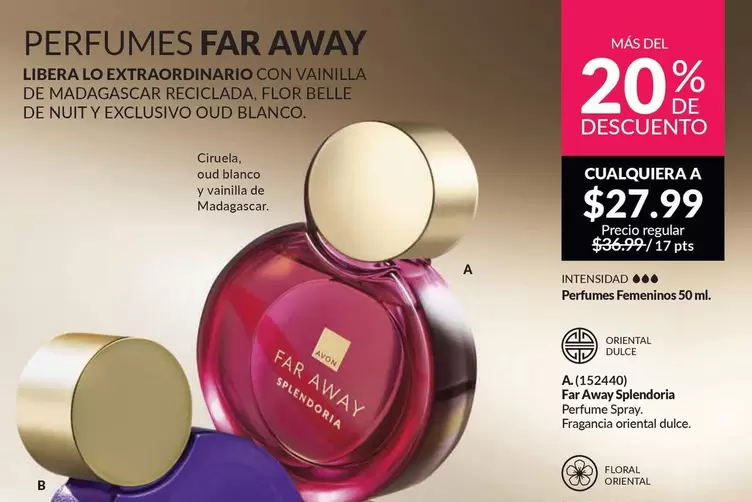 Flor - Far Away Splendoria Perfume Spray