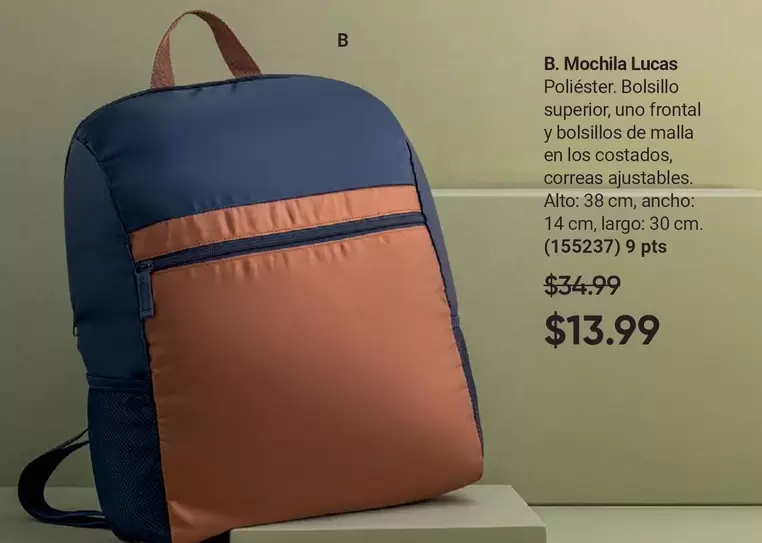 uno - Mochila Lucas (155237)