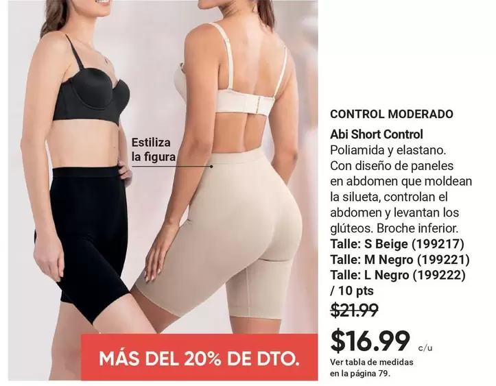 Negro - Abi Short Control