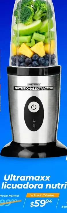 Ultramaxx licuadora nutri