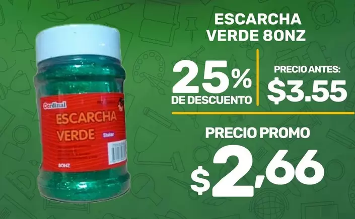 Verde - ESCARCHA VERDE