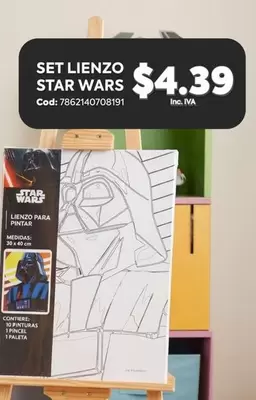 SET LIENZO STAR WARS Cod: 7862140708191