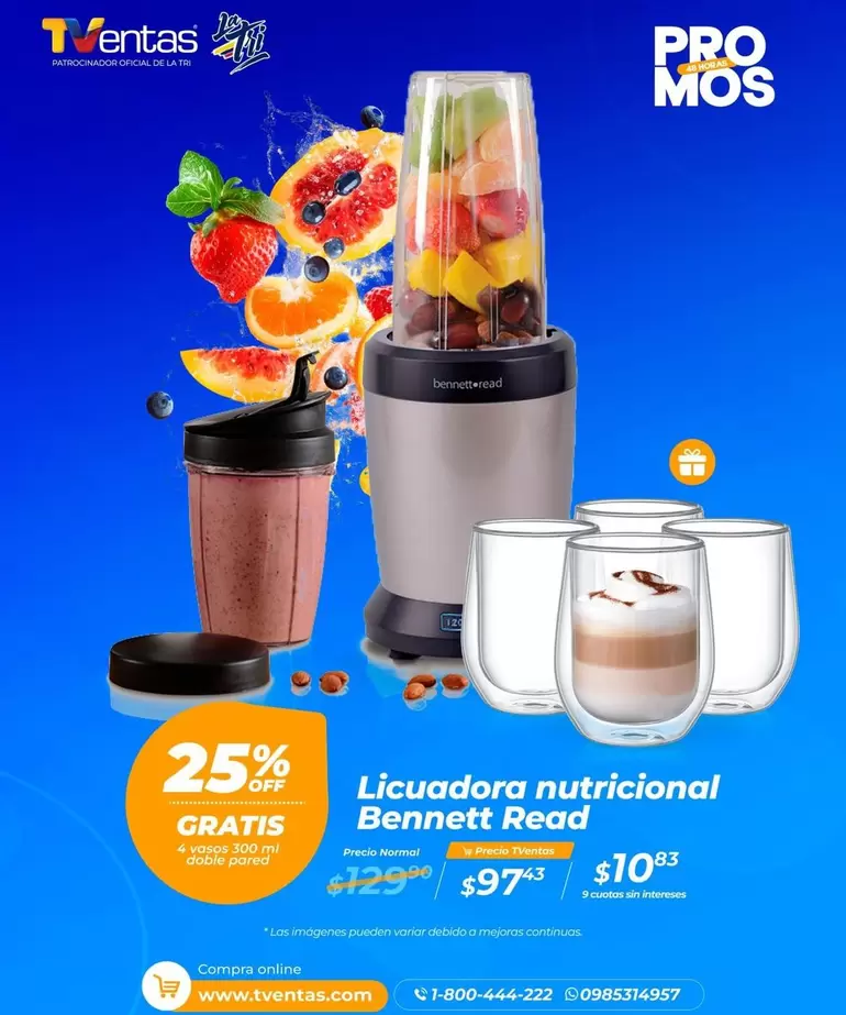 Pro - Licuadora nutricional
