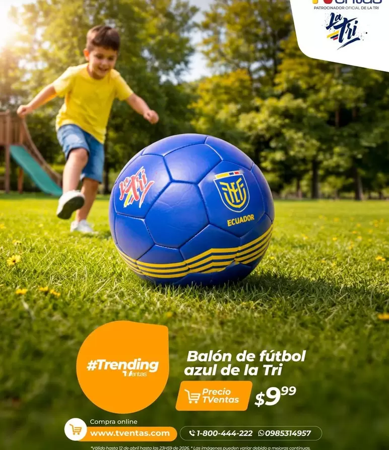 Azul - Balón de fútbol azul de la Tri