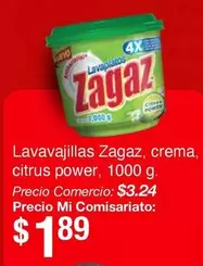 Lavavajillas, crema, citrus power