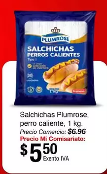 Salchichas Perros Calientes Tipo 1