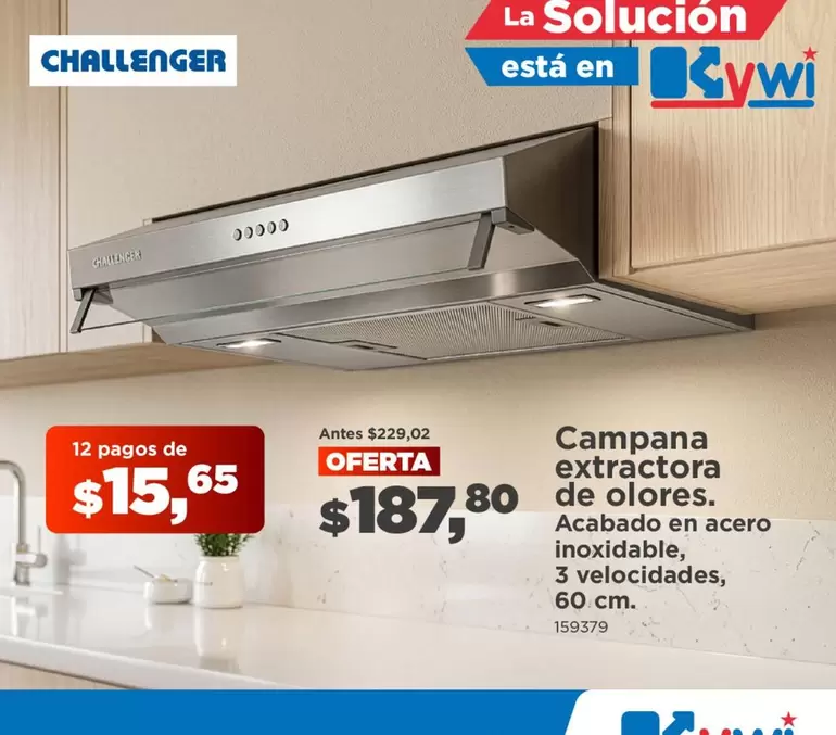 Campana extractora de olores