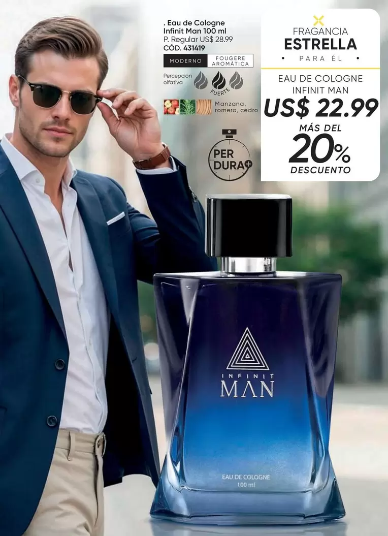 Estrella - Eau de Cologne Infinity Man