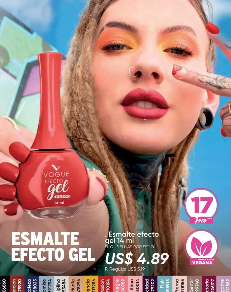 Free - Esmalte efecto gel