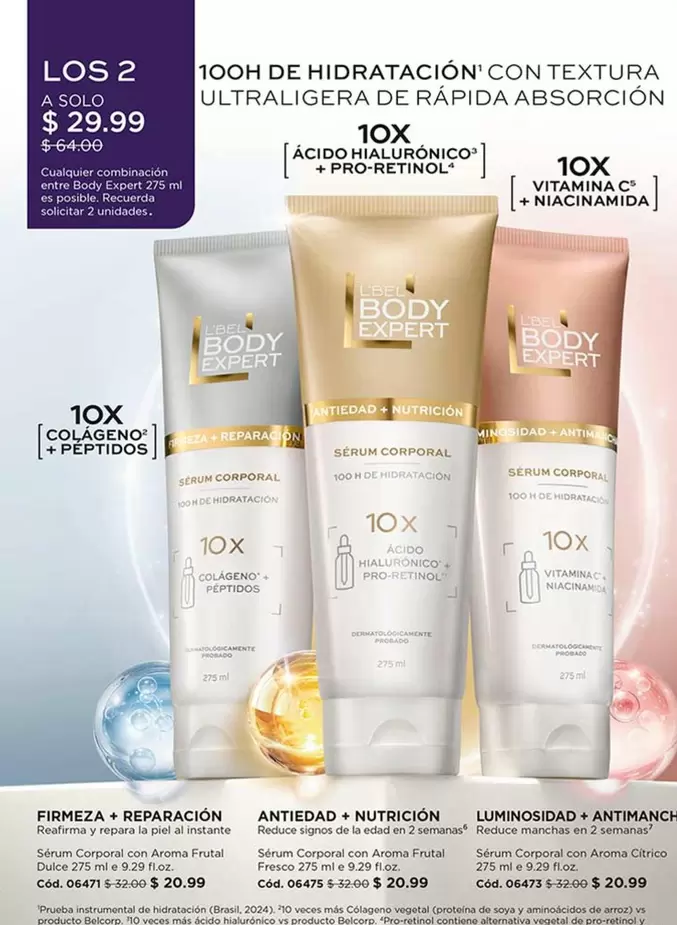 L'bel - BODY EXPERT SERUM CORPORAL