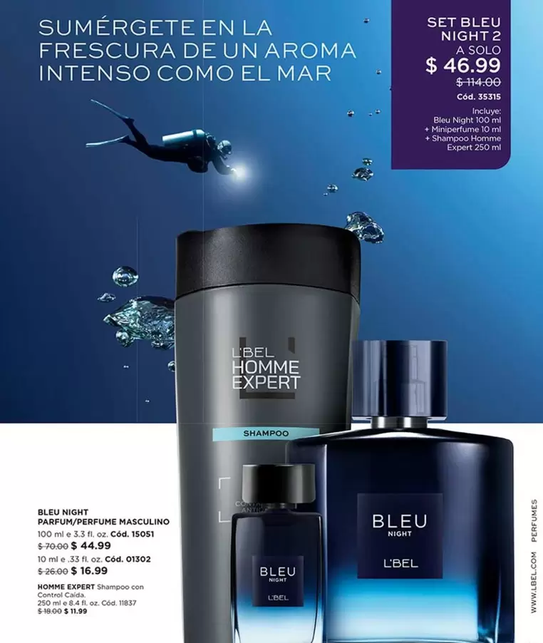 L'bel - SET BLEU NIGHT 2