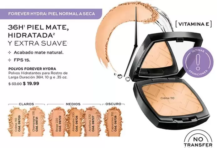 mate - POLVOS FOREVER HYDRA