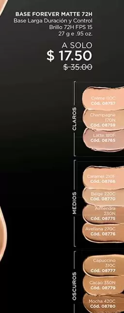 BASE FOREVER MATTE 72H