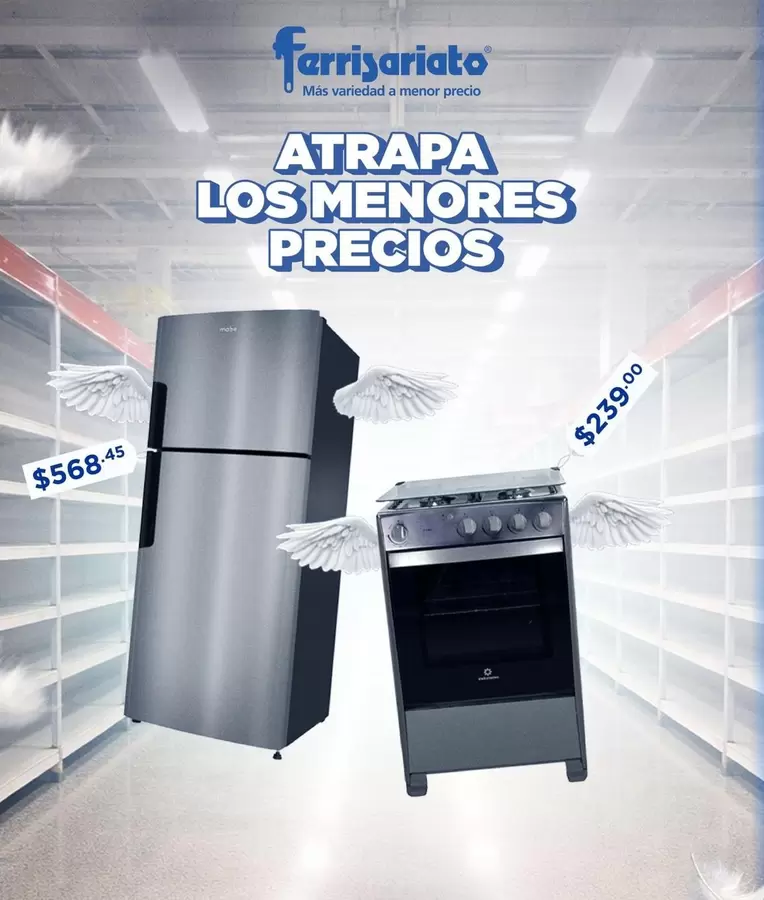 Refrigerador y Estufa