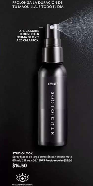 mate - STUDIO LOOK Spray fijador de larga duración con efecto  60 ml / 2 fl. oz. cód. 15079