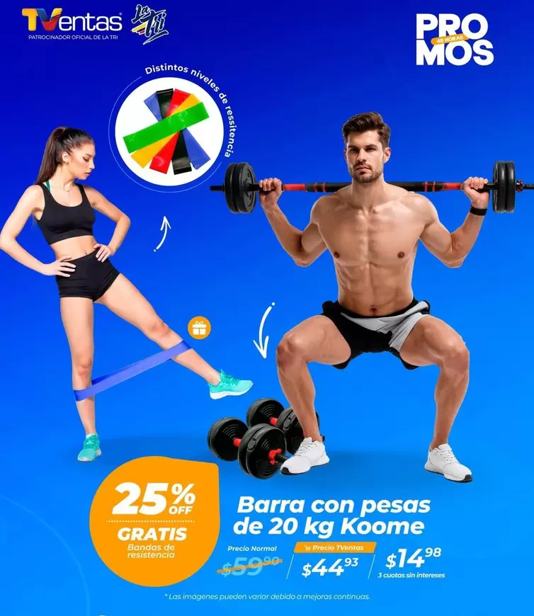 Pro - Barra con pesas