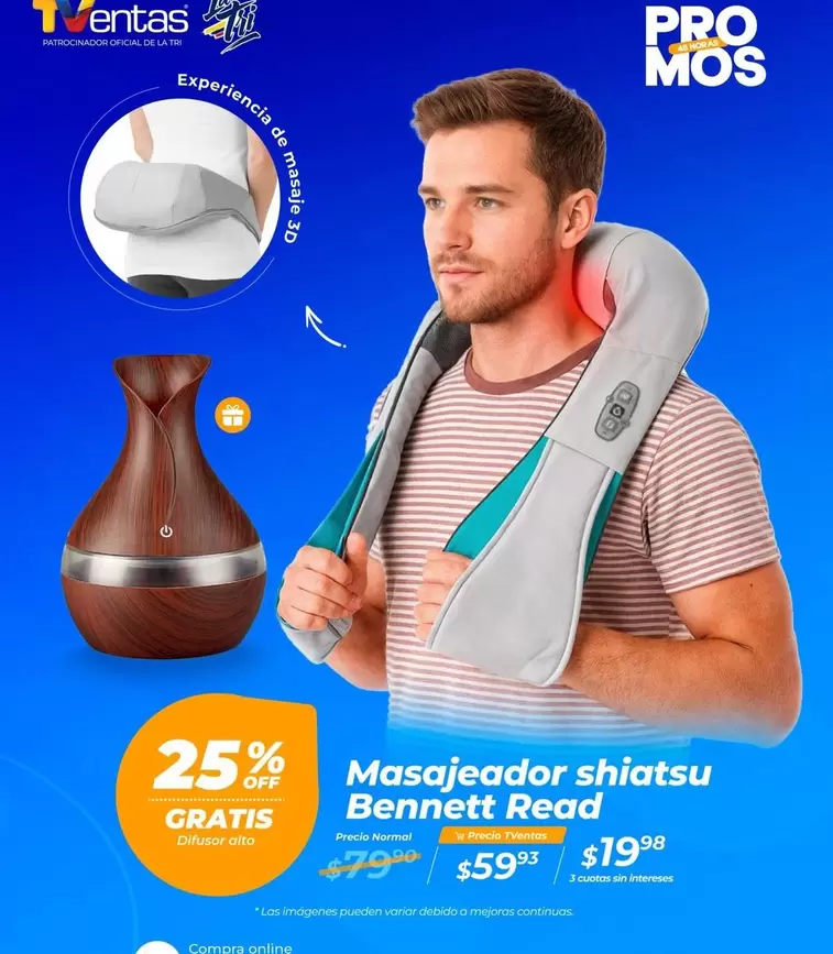 Pro - Masajeador shiatsu