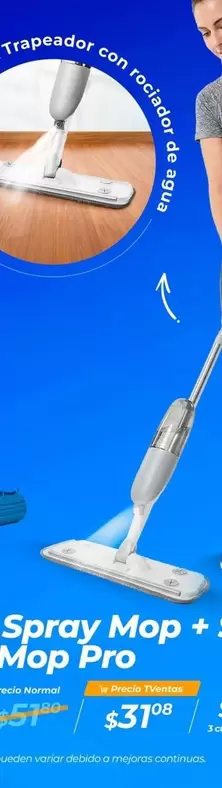 Pro - Spray Mop + Mop