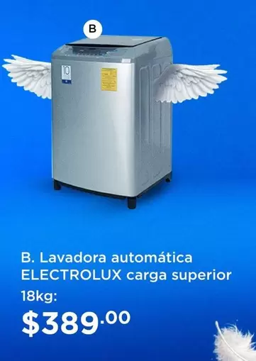 Lavadora automática carga superior